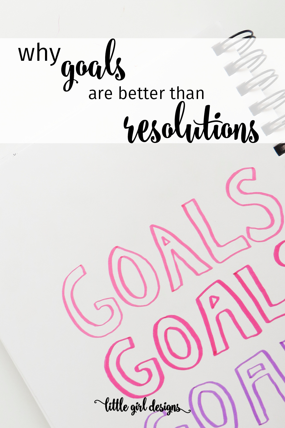 How to Make Goals Instead of Resolutions