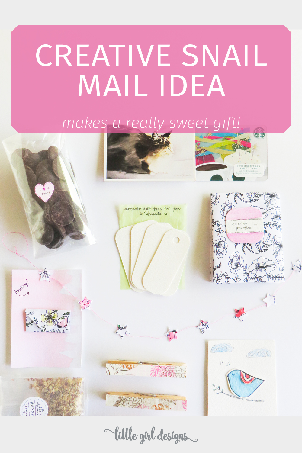 Who doesn't love receiving letters and packages in the mail? Pocket letters are such a creative idea for snail mail and are great for pen pals.The best part is you can easily fold them into an envelope. Get inspiration for your own DIY snail mail gift when you click through!