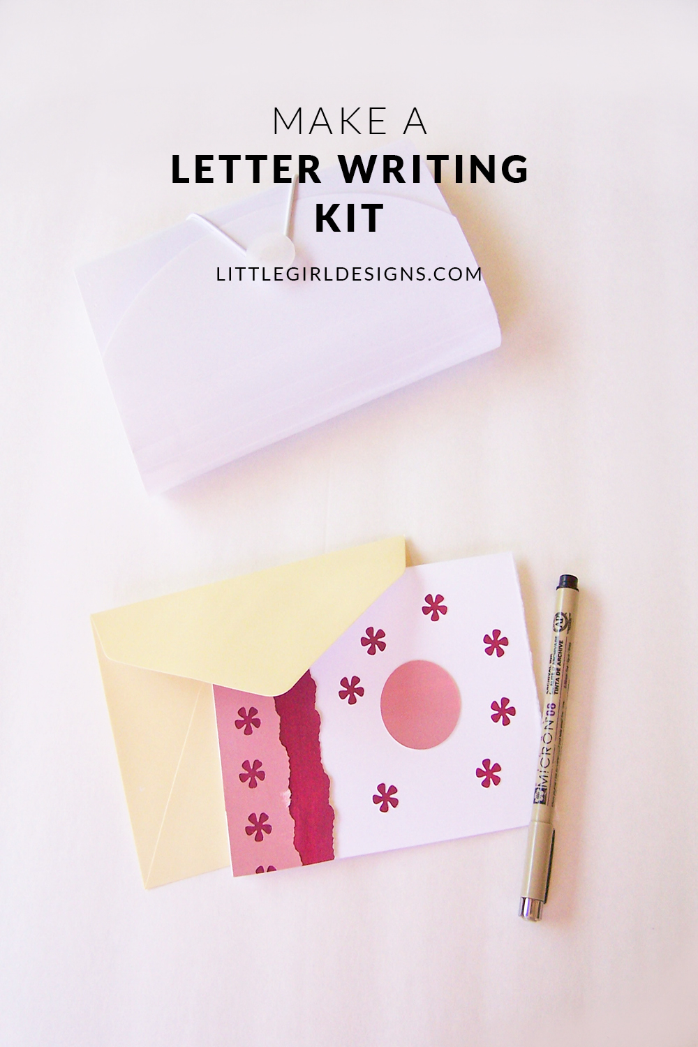 How to Make a Portable Letter Writing Kit