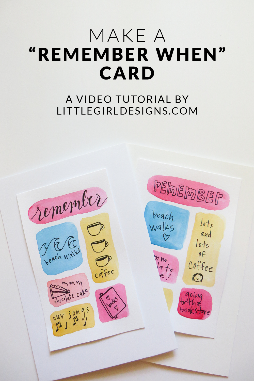 How to Make a Remember When Card