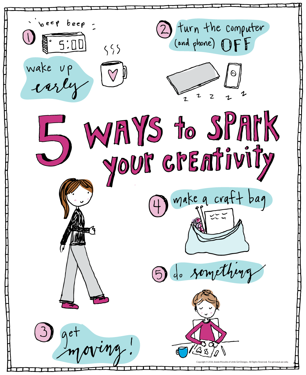 5 Ways to Spark Creativity