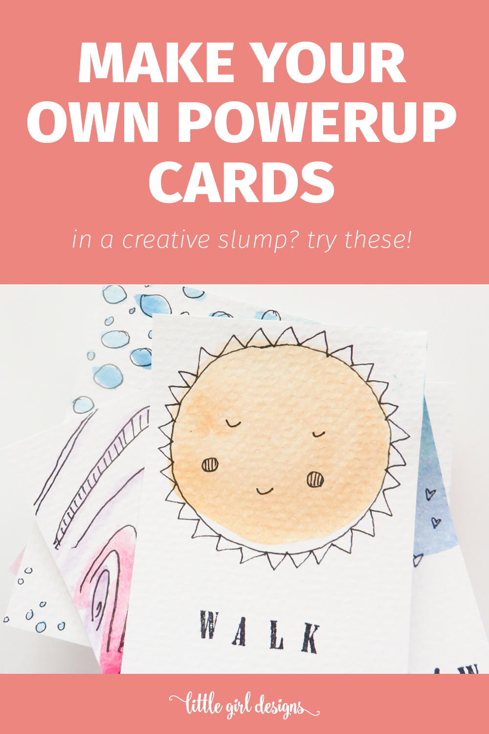 Make Your Own Artist Powerup Rewards Cards