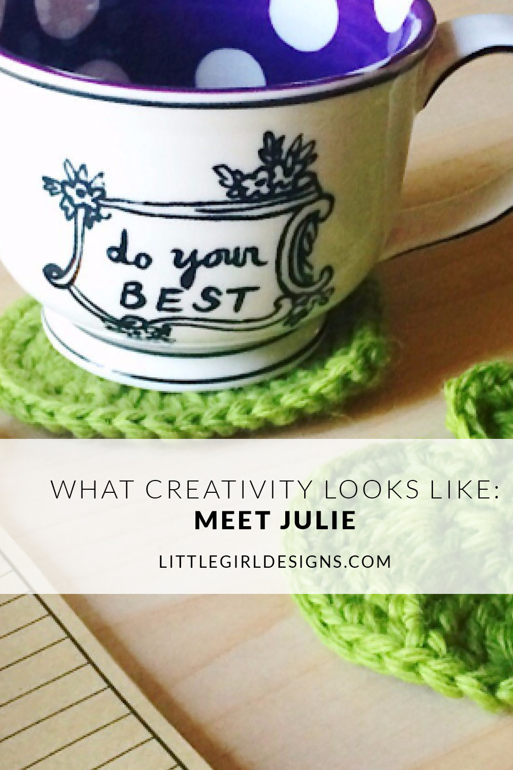 Meet Julie from Tokyo Blossom Boutique this week in the What Creativity Looks Like series! Learn about the inspiration behind her creations and what keeps her going as a mompreneur. via littlegirldesigns.com