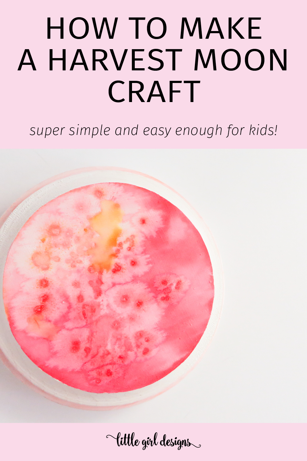 How to Make a Harvest Moon {Craft}