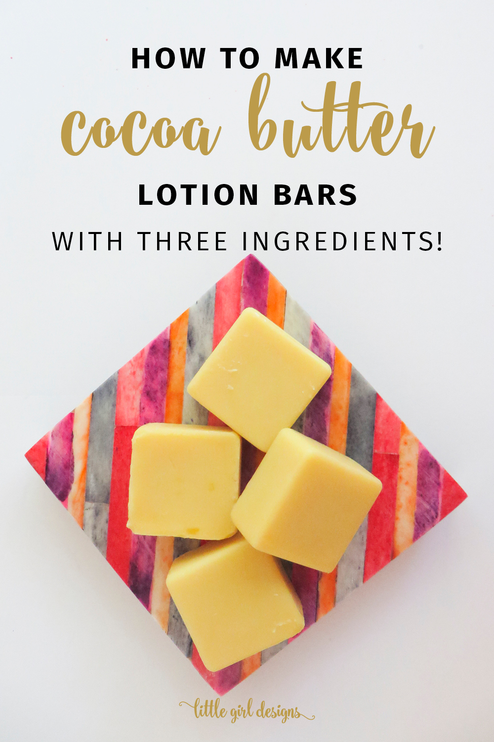 How to Make a Cocoa Butter Bar