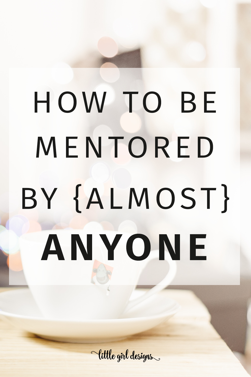 Mentoring is a great way to grow personally and professionally, but what if you don't know anyone who can mentor you? No worries, you can still be mentored by some of the top leaders in the world. Seriously. This is how I do it. :) (P.S. This is a really awesome idea for introverts!)