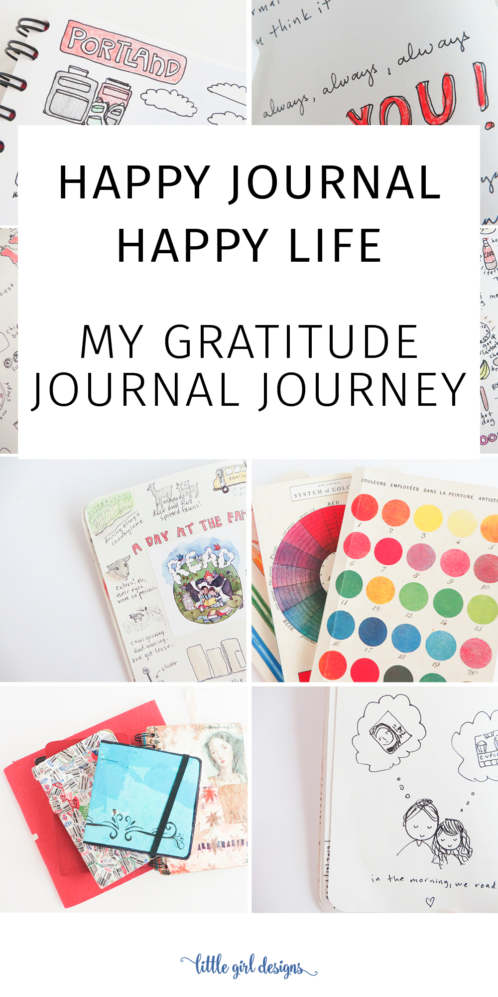Have you ever kept a gratitude journal? How about a happy journal? This eBook shares how Jennie Moraitis began drawing small vignettes of her day years ago . . . and discovered a deep joy and happiness. It's gratitude journal 2.0. You're going to love this!