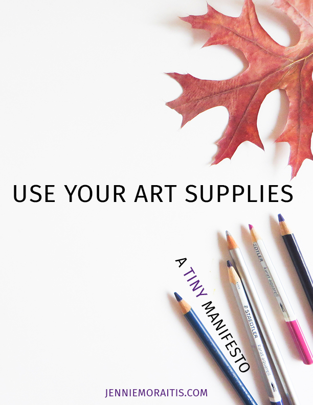 Use Your Art Supplies