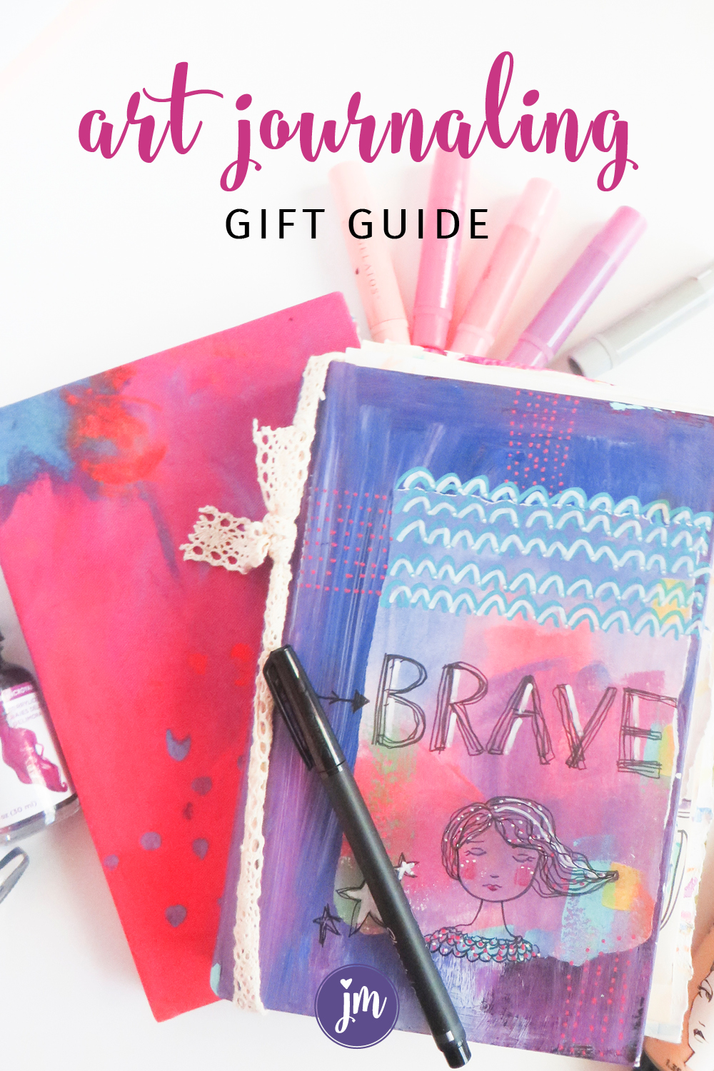 Yes! I am new to art journaling and this guide really helped me. Now I'm inspired to make some art journal love gifts for my friends for Christmas!