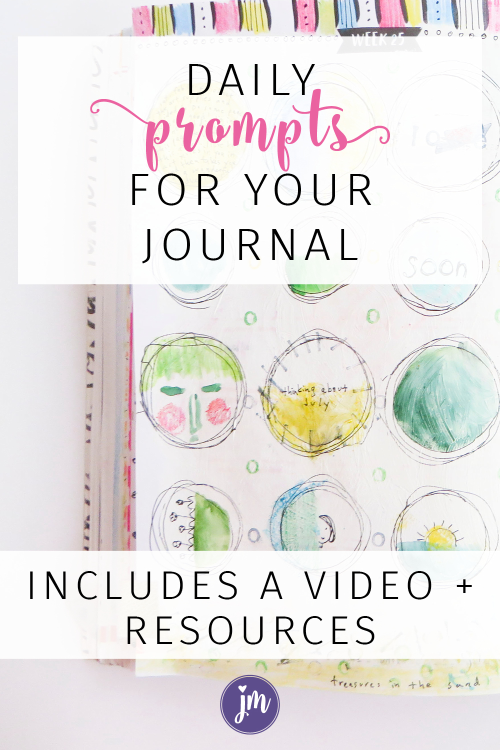 Looking for journal prompts? I LOVE this idea and have been doing it in my happy journal for the last week or so. It looks so amazing! These prompts also work great for bullet journals, dot journals, art journals, and gratitude journals. Try it!